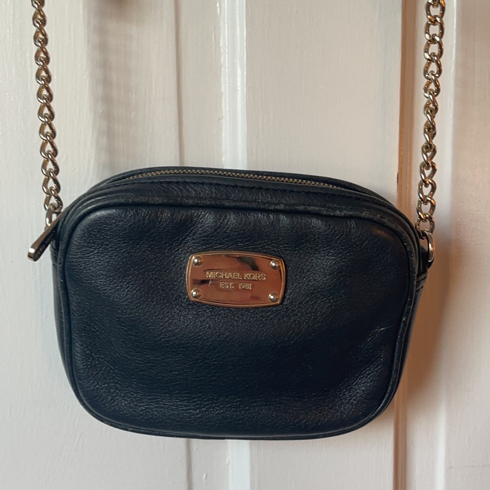 Michael Kors small crossbody bag - black